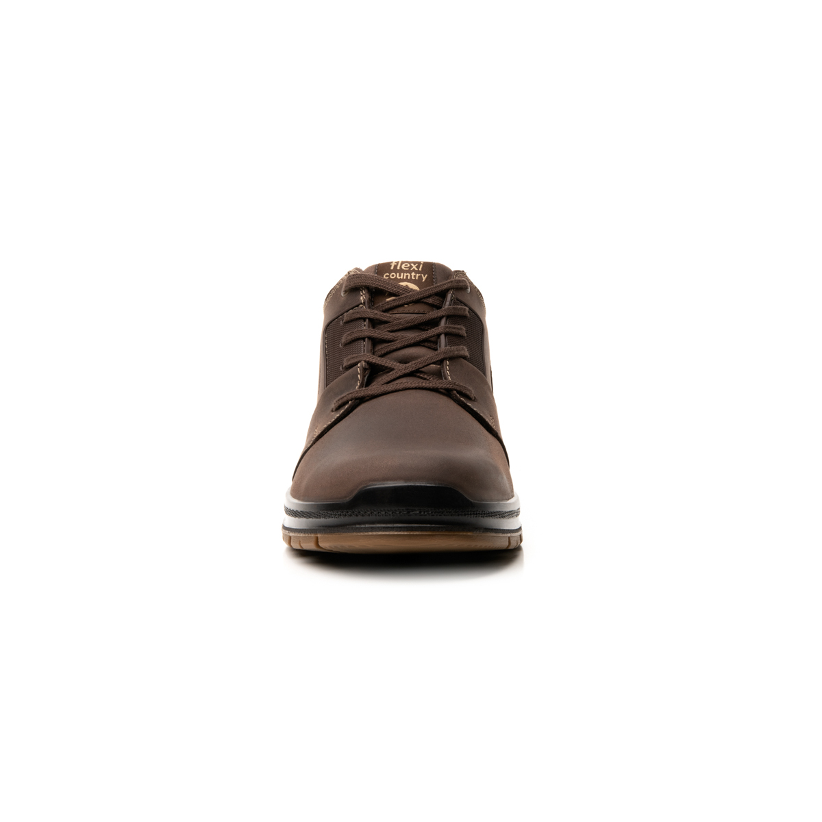 Derby Outdoor Apiezado Flexi Country para Hombre con Sistema De Mejor Agarre Estilo 92111 Chocolate