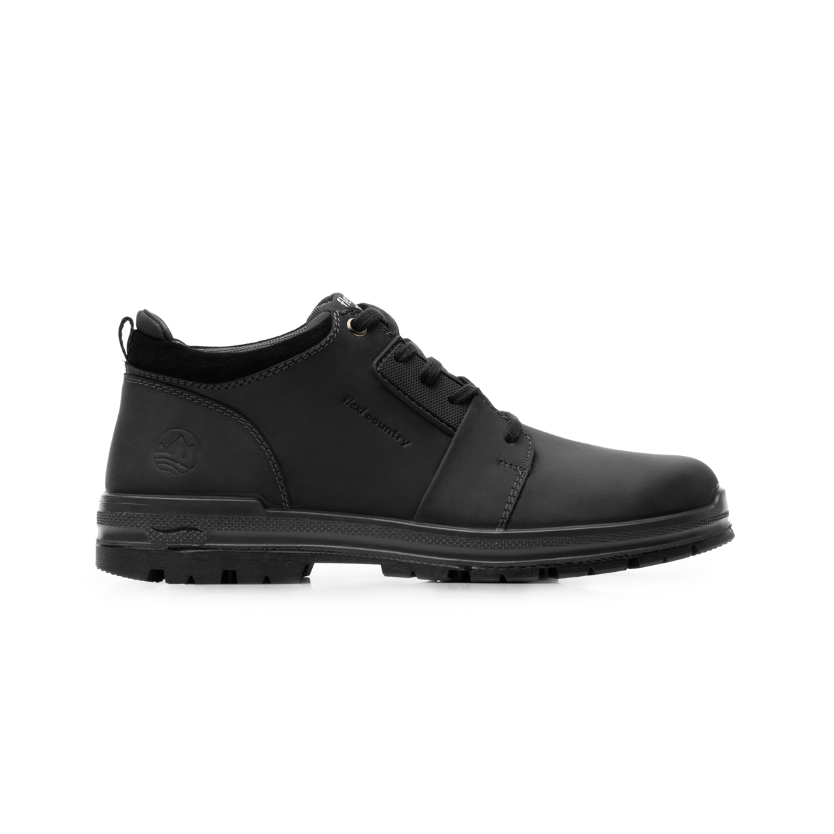 Derby Outdoor Apiezado Flexi Country para Hombre con Sistema De Mejor Agarre Estilo 92111 Negro