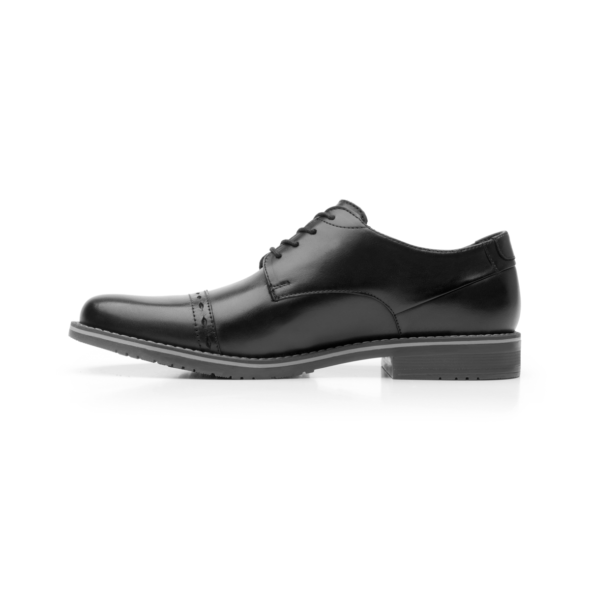Zapato Casual Urbano Flexi Con Puntera Bostoniana Para Hombre - Estilo 92410 Negro