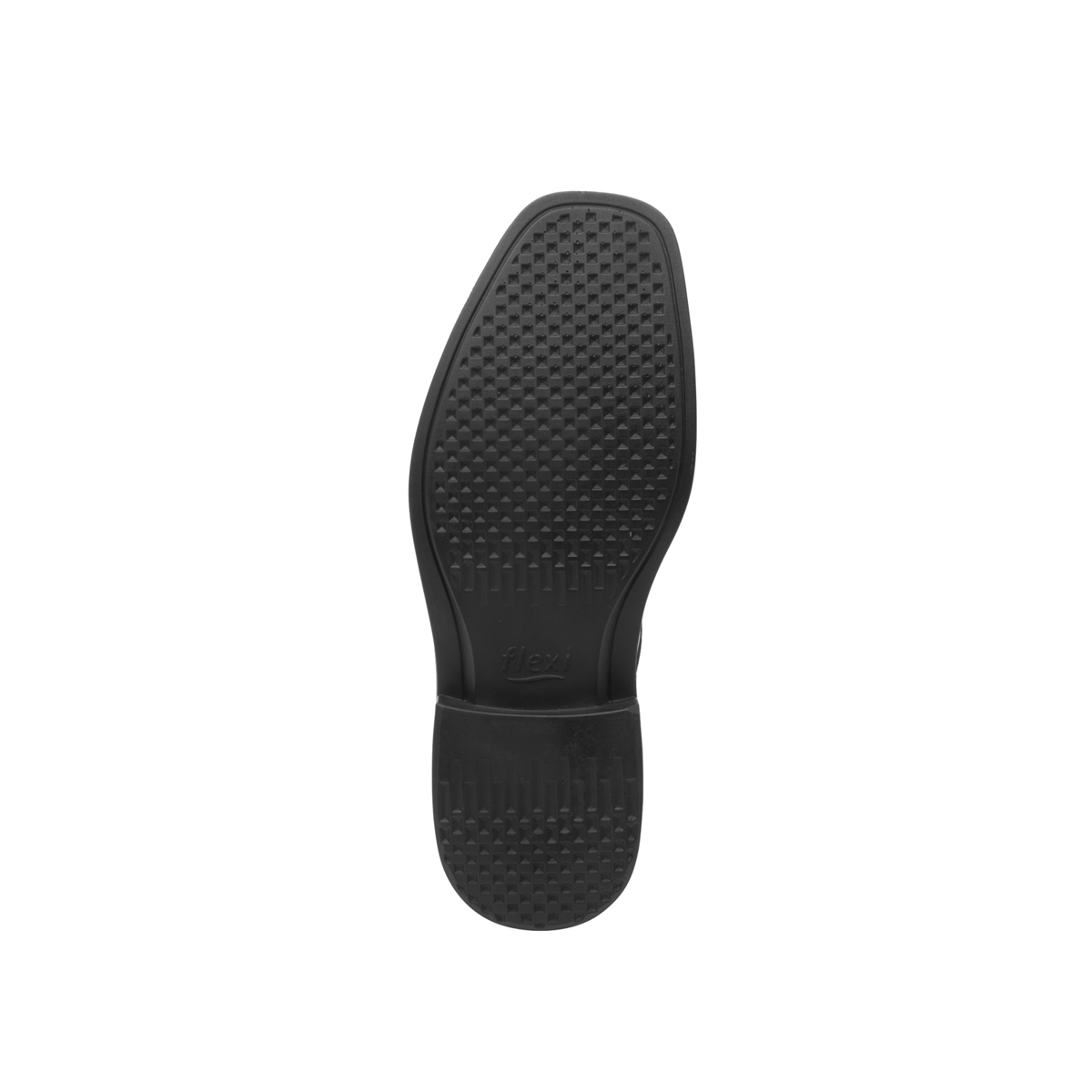 Zapato De Vestir Para Oficina Flexi Con Puntera Cuadrada Para Hombre - Estilo 96305 Negro