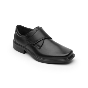 Zapato De Vestir Para Oficina Flexi Con Velcro Para Hombre - Estilo 96307 Negro Zapato De Vestir Para Oficina Flexi Con Velcro Para Hombre - Estilo 96307 Negro